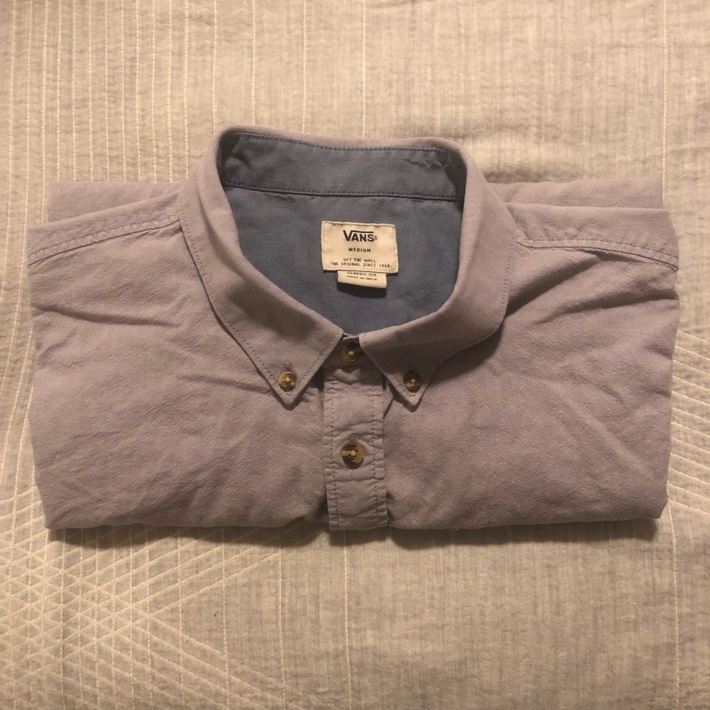 Vans Cotton Short Sleeve Button up